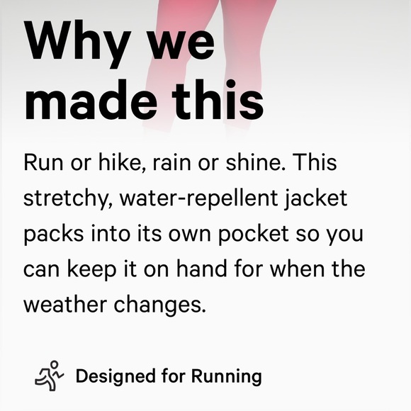 NWT Lululemon Mist Over Hooded Windbreaker White Size 4 - Picture 6 of 15